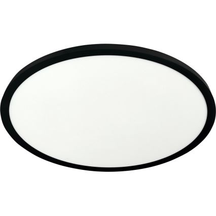 LED Stropní svítidlo LED/32W/230V 3000/4000/6500K pr. 40 cm černá